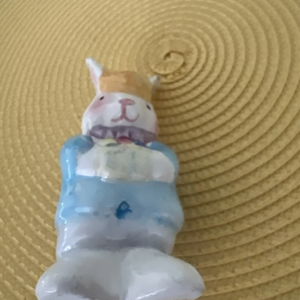 Vintage Mr Bunny Figurines.